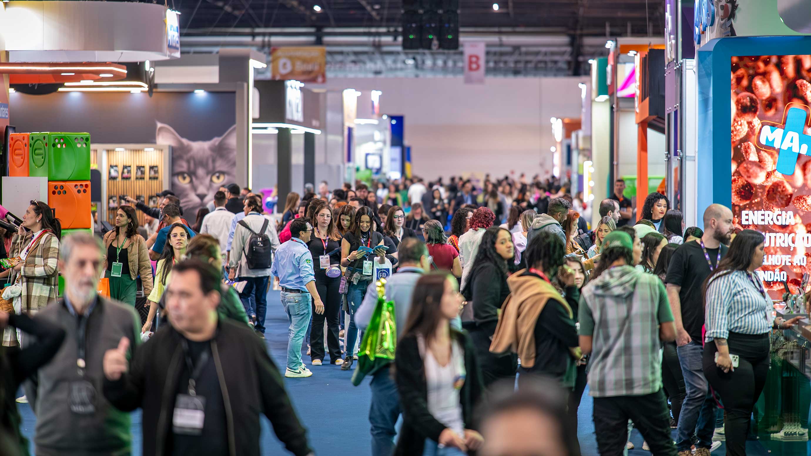 Visitors at PET South America