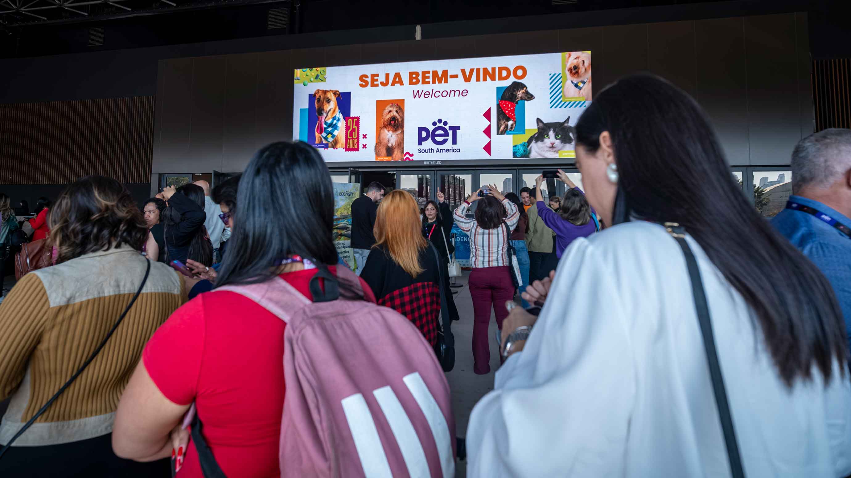 Visitors at PET South America