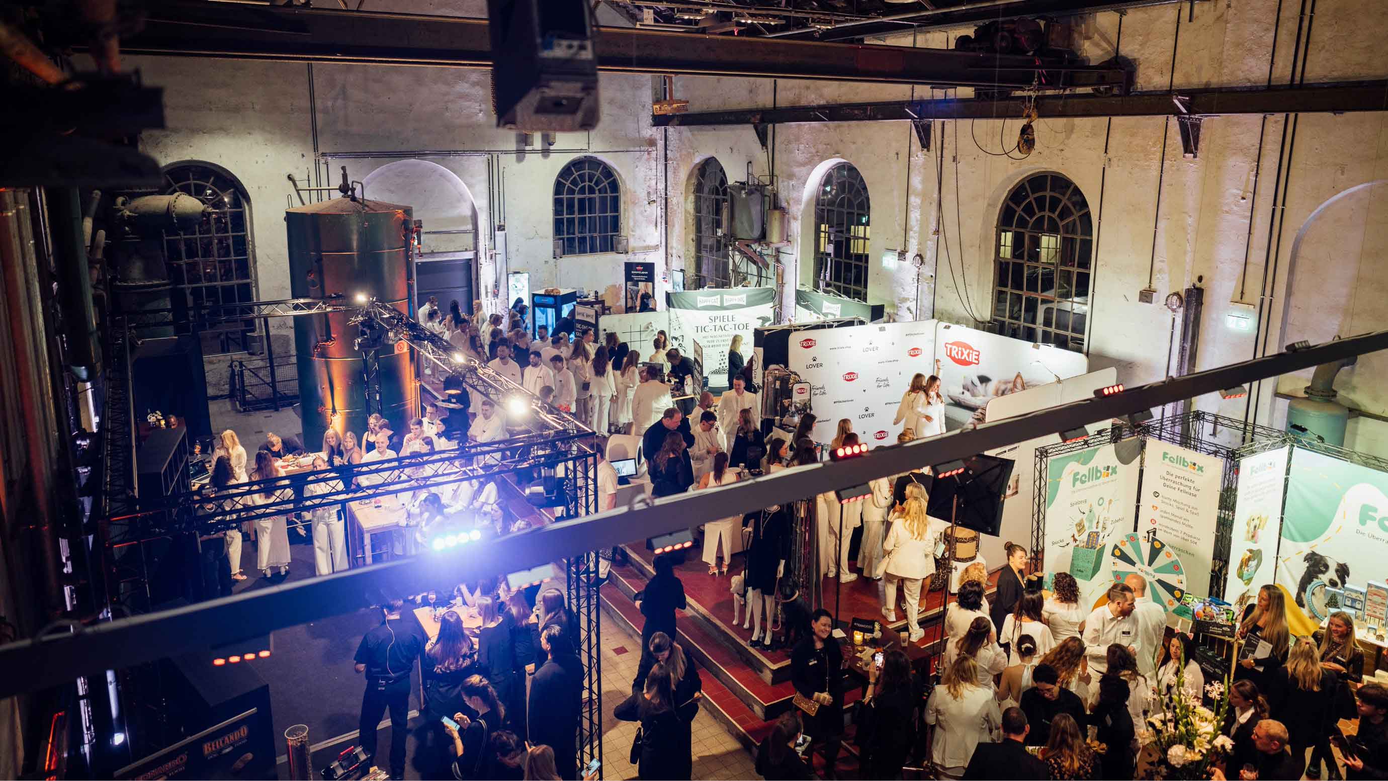 The sponsor areas featured activations and plenty of social media content